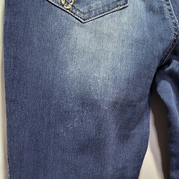 Lei Girls Medium Wash Alexa Low Rise Slim Fit Bootcut Jeans Size 16- EUC 🐈 - Picture 10 of 11